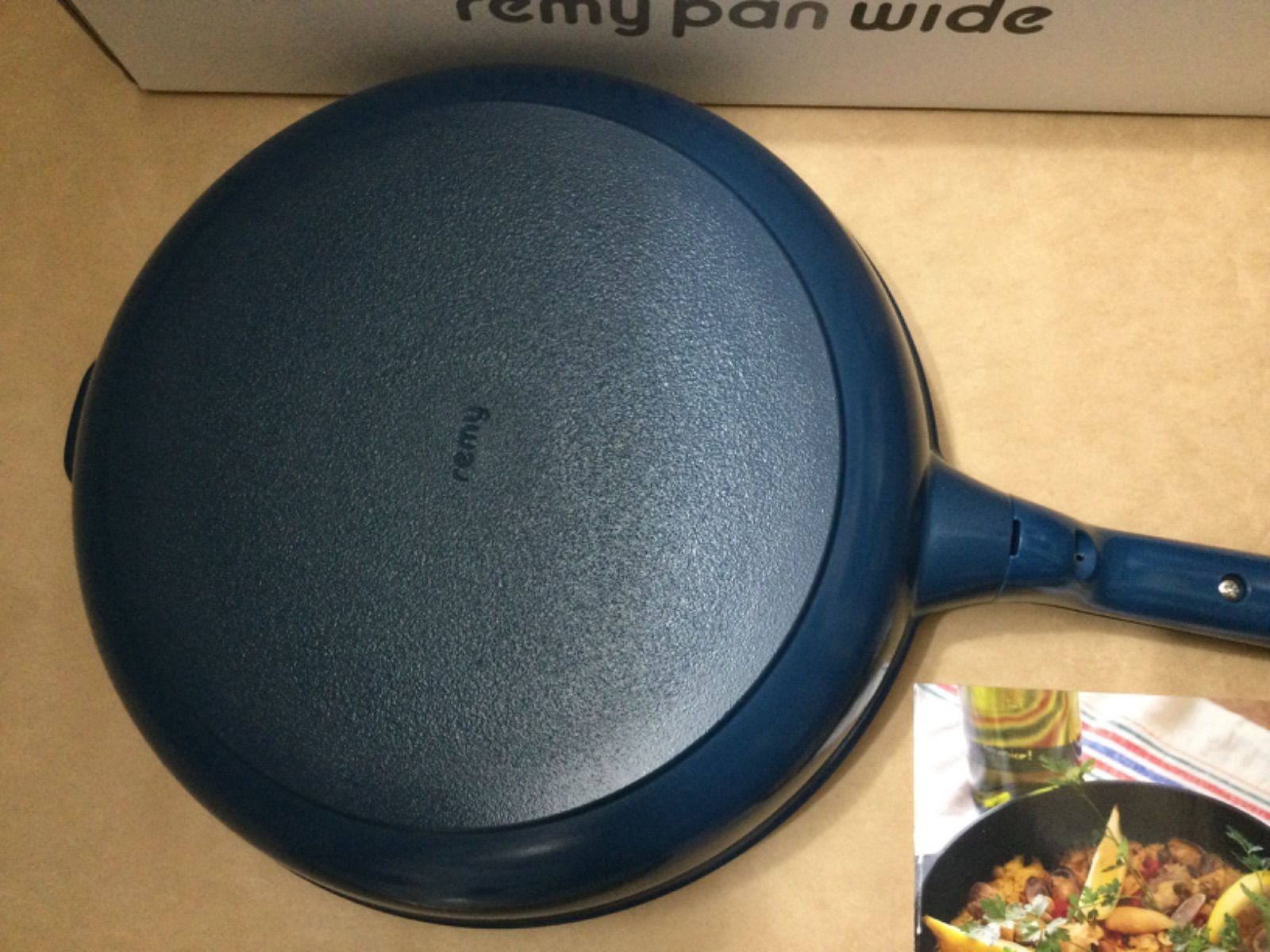  ♥ レミパン ワイド ネイビー 28 cm RHF 503 平野レミ フライパン 鍋 グリル