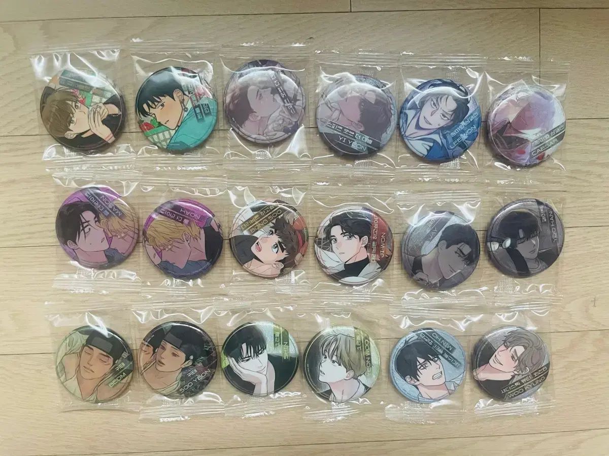 BOMTOON メルヘン 缶バッジ 18 種 まとめ