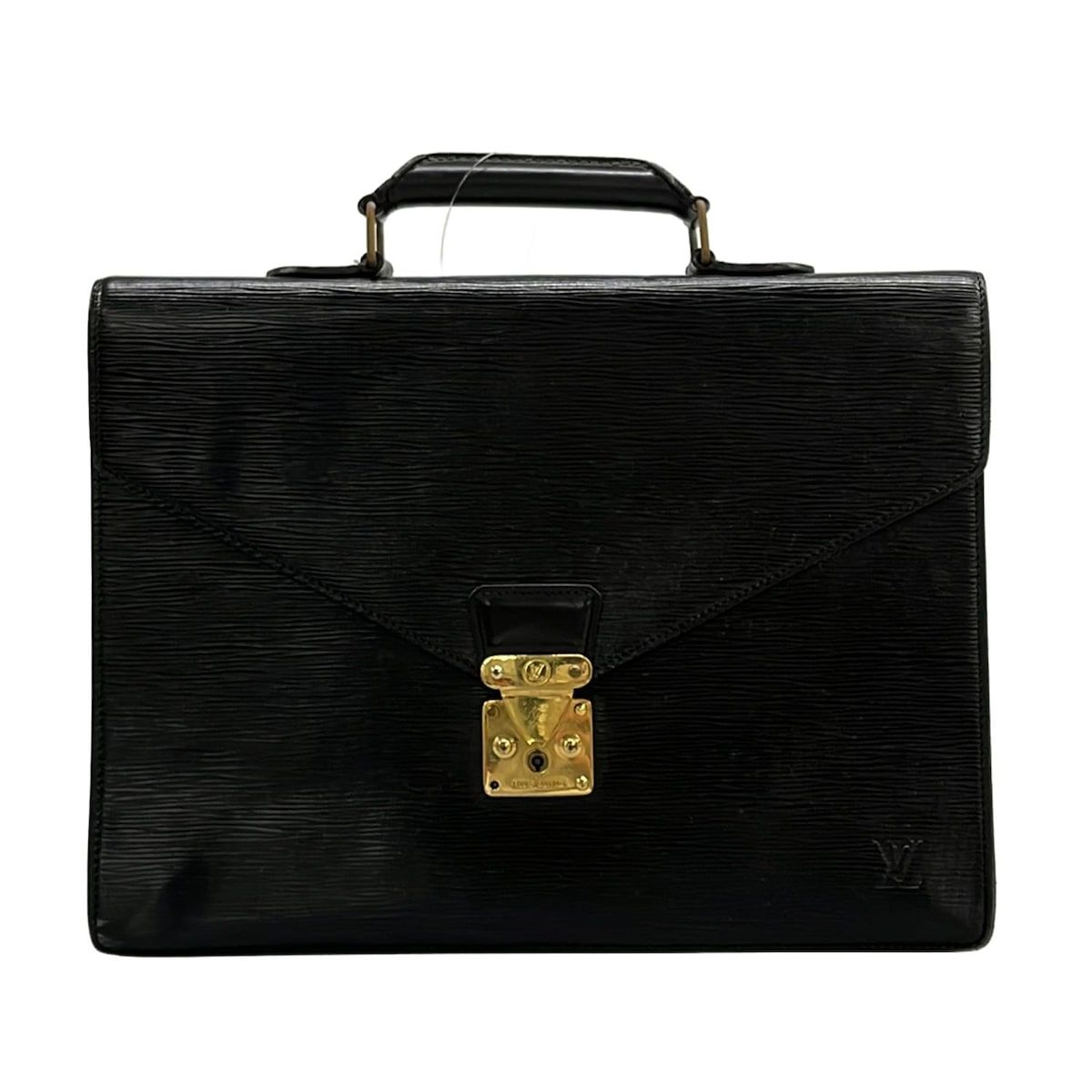 LOUIS VUITTON ルイヴィトン ビジネスバッグ エピ セルヴィエットコンセイエ M 54422 ノワール レザー
