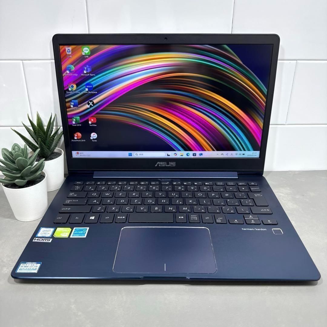 【限定1台】ZenbookUX331ロイヤルブルー☘8世代i5☘️SSD256 限定1台】ZenbookUX331ロイヤルブルー☘8世代i5☘️SSD256 - メルカリ