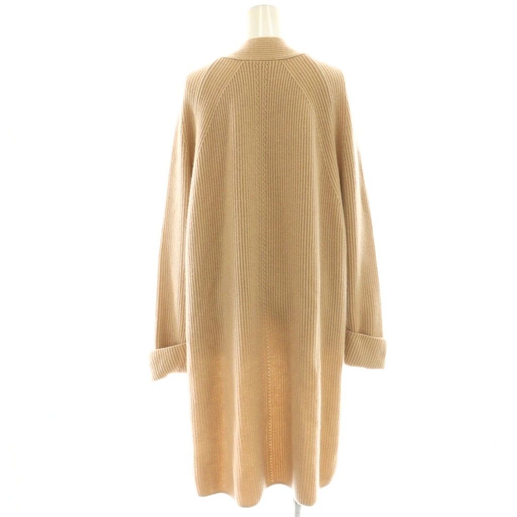 フォクシー FOXEY カーディガン カシミヤ100% ベージュピンク