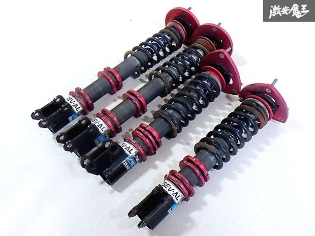 BuddyClub バーディークラブ ジュニアスペックダンパー GC 8 GF インプレッサ フルタップ 車高調 サスペンション 減衰調整 1台分 F-1