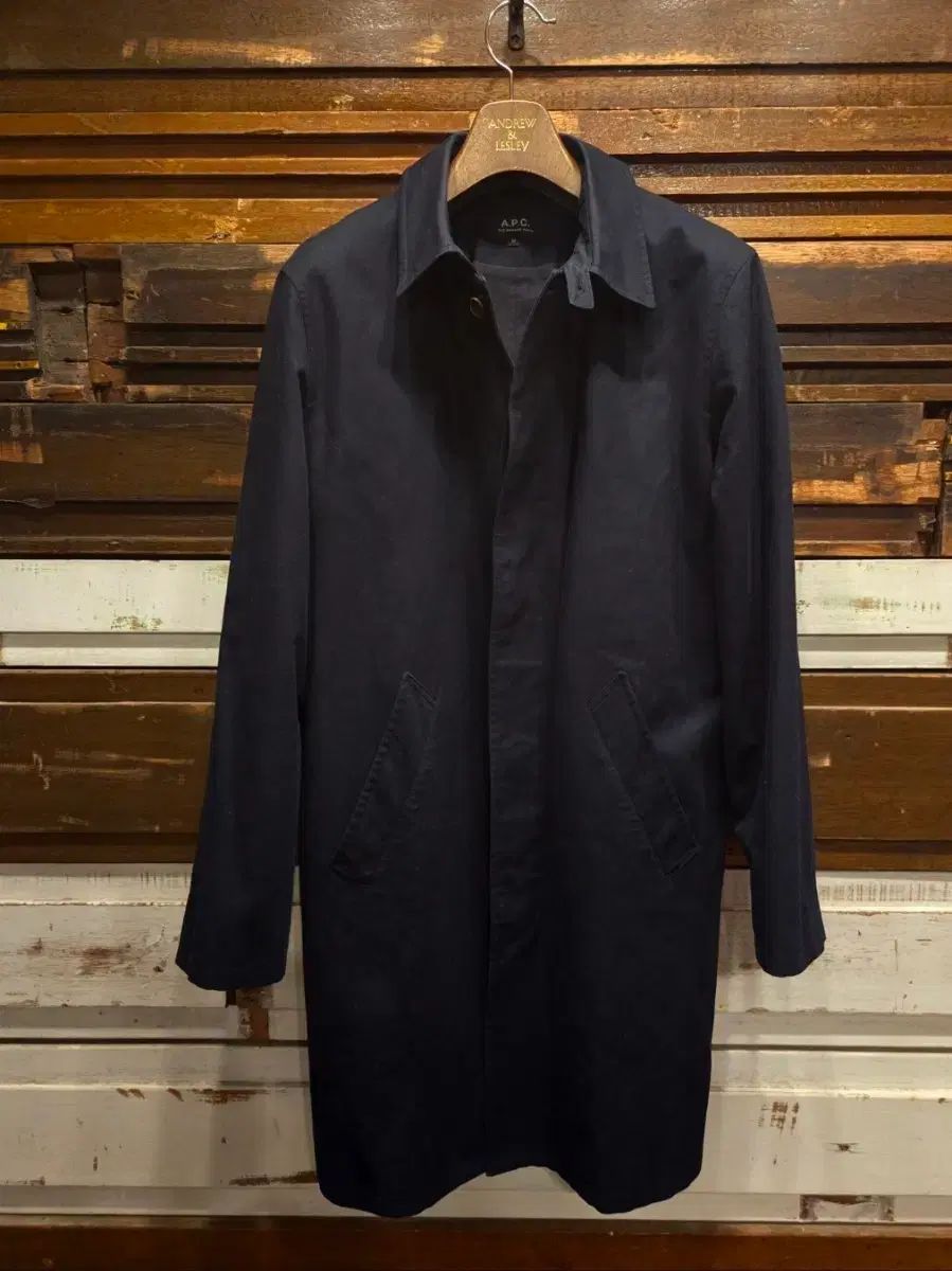 レディース 【極美品】A.P.C アーペーセー ロングコート ダブルボタン