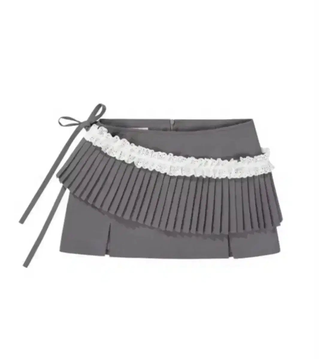 オモモ ツーウェイ リーボン プリーツ スカート