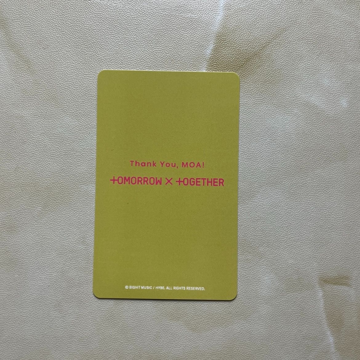 TXT 2025 FC 会報誌 アンケート スビン 特典 1000人限定トレカ - メルカリ