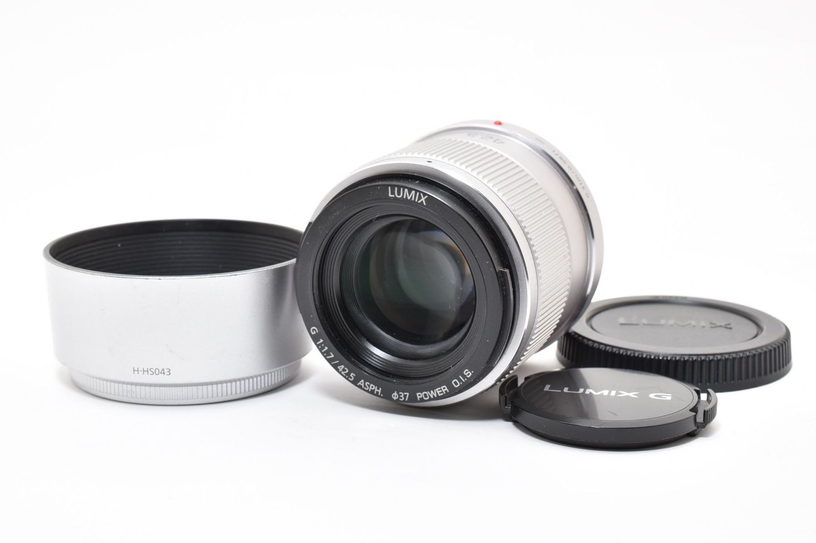 上 Panasonic パナソニック LUMIX G 42.5 mm F 1.7 ASPH. POWER O.I.S.
