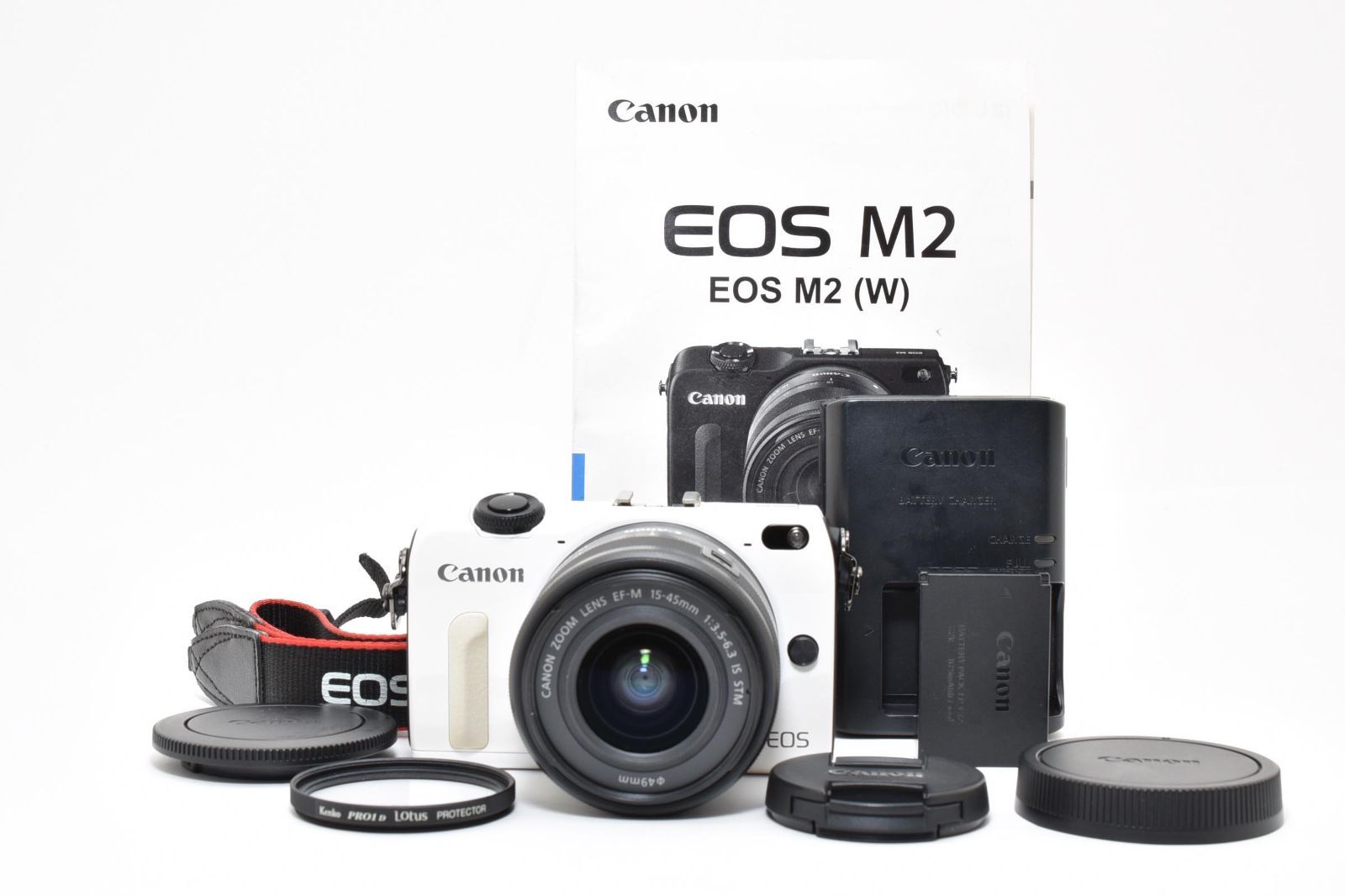 キヤノン Canon EOS M 2 EF-M 15-45 mm F 3.5-6.3 IS STM ミラーレス一眼