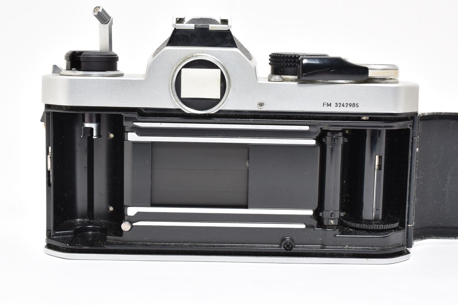 返品保証】☆実用品☆ Nikon FM シルバー ニコン ボディのみ 一眼レフ