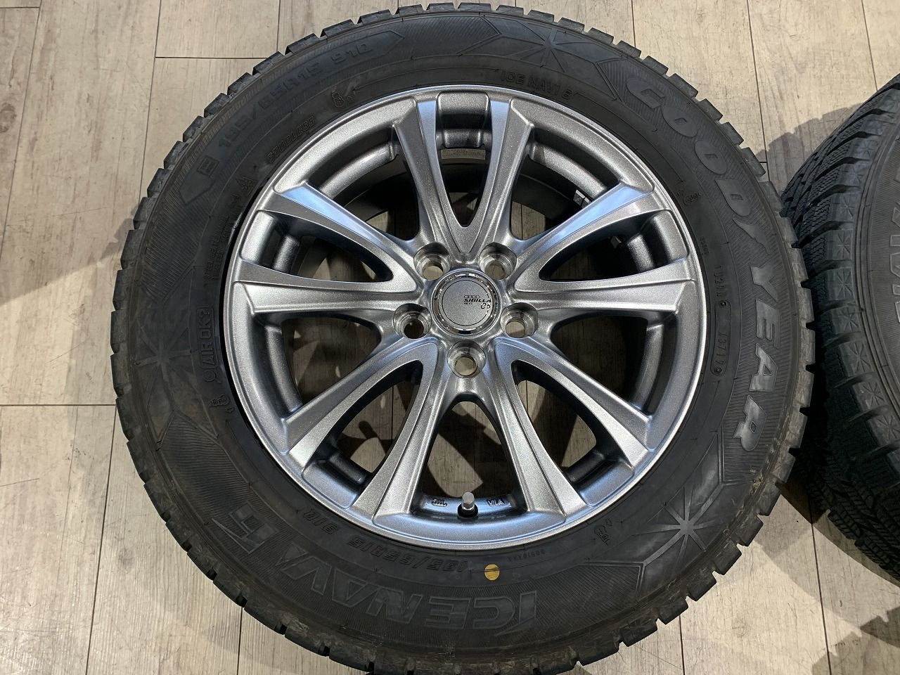 2512025 スタッドレス SIBILLA 15インチ 6.5 J 40 PCD 100 5 H ICE NAVI 6 195|65 R 15 2019年 7.5 mm プリウス ウィッシュ プレミオ アリオン カローラ シエンタ 等