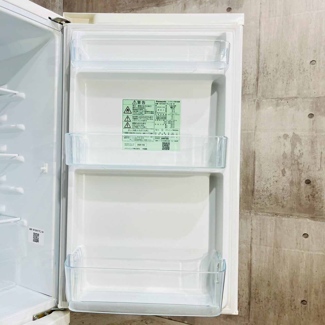 パナソニック 2020年製 168L 冷蔵庫【全国発送対応】T05115 冷凍冷蔵庫168L(ﾊﾟﾅｿﾆｯｸ).2020年