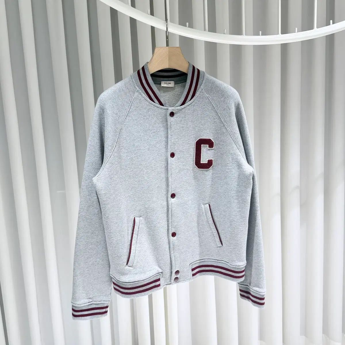 L / セリーヌ テディ カレッジ テディ グレー スタジャン - メルカリ