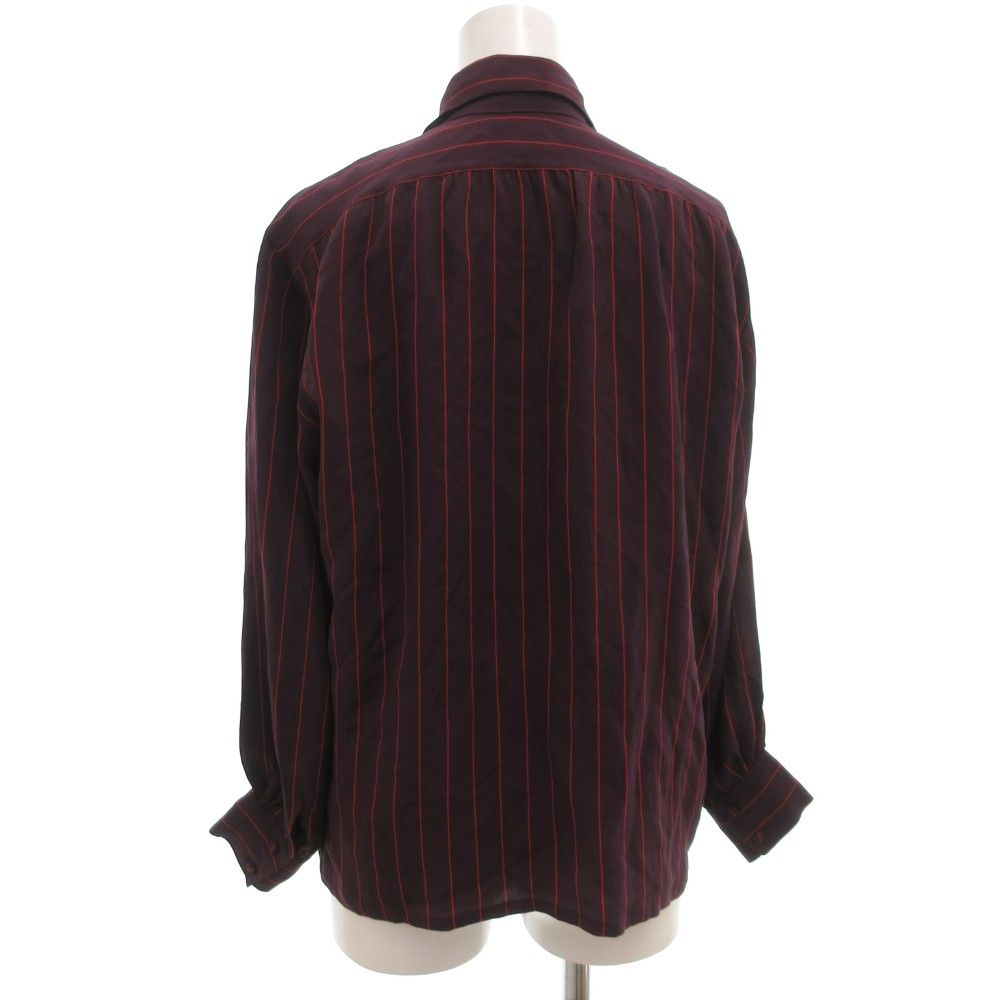 クリスチャンディオール Christian Dior ボウタイシャツ ブラウス 長袖