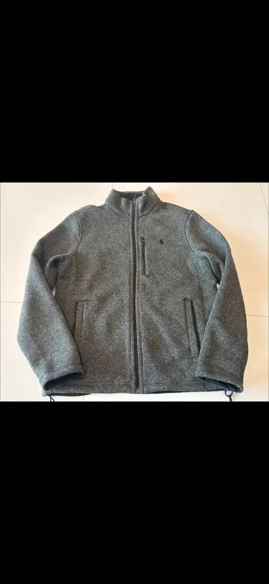 ポロラルフローレン グレー フリース ジャケット