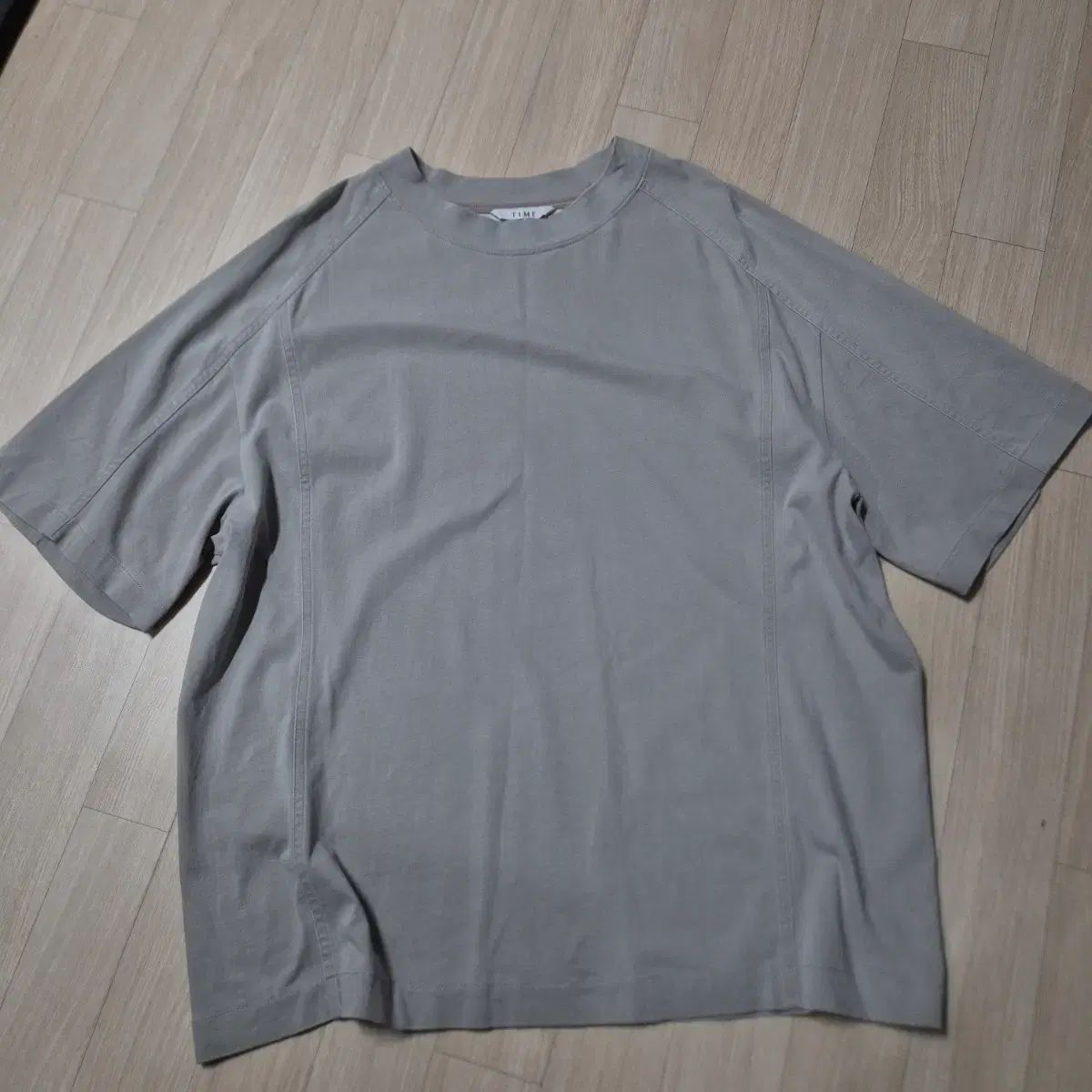 TIME HOMME 半袖 Tシャツ グレー