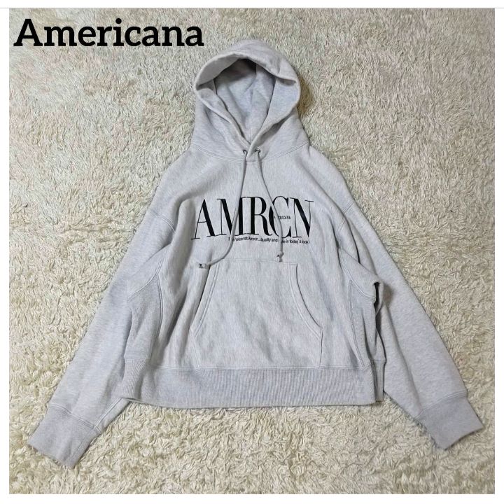 Americana×JEANS FACTORY別注 AMRCN パーカー アメリカーナ フーディー 