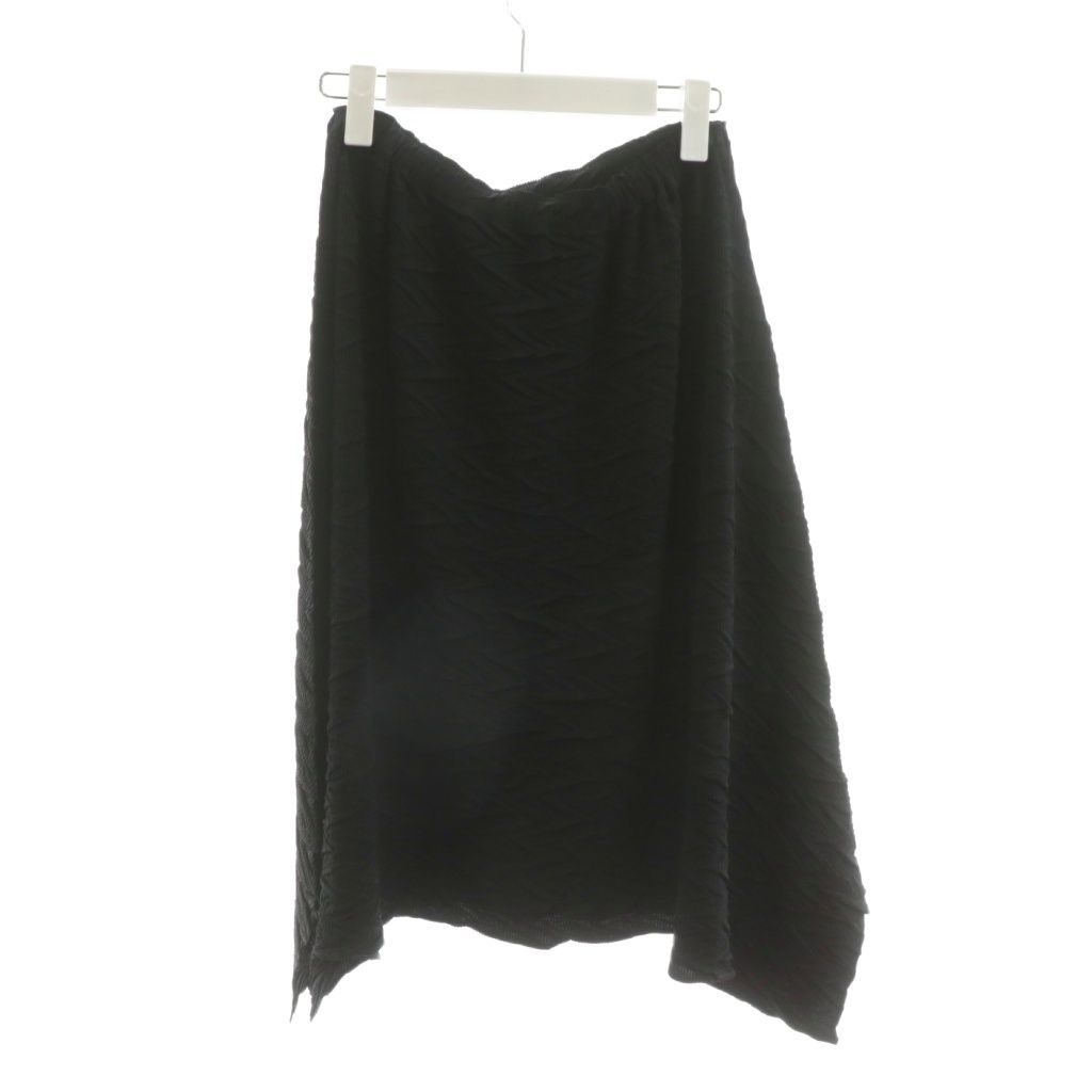 イッセイミヤケ ISSEY MIYAKE シワプリーツ フレアスカート ひざ丈 2