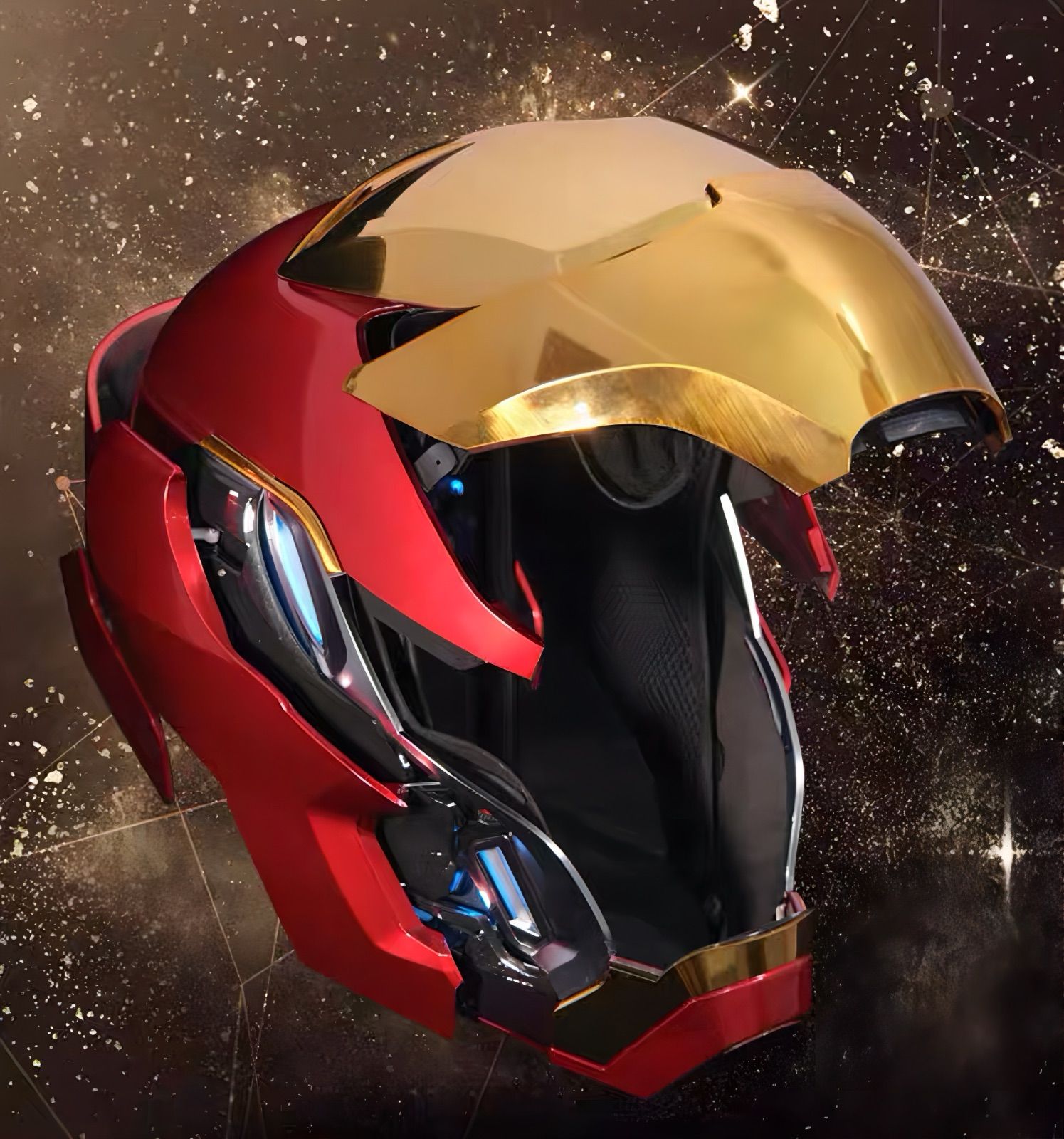 アイアンマン マスク ヘルメット mk50 高可動 精密機動 ironman 音声