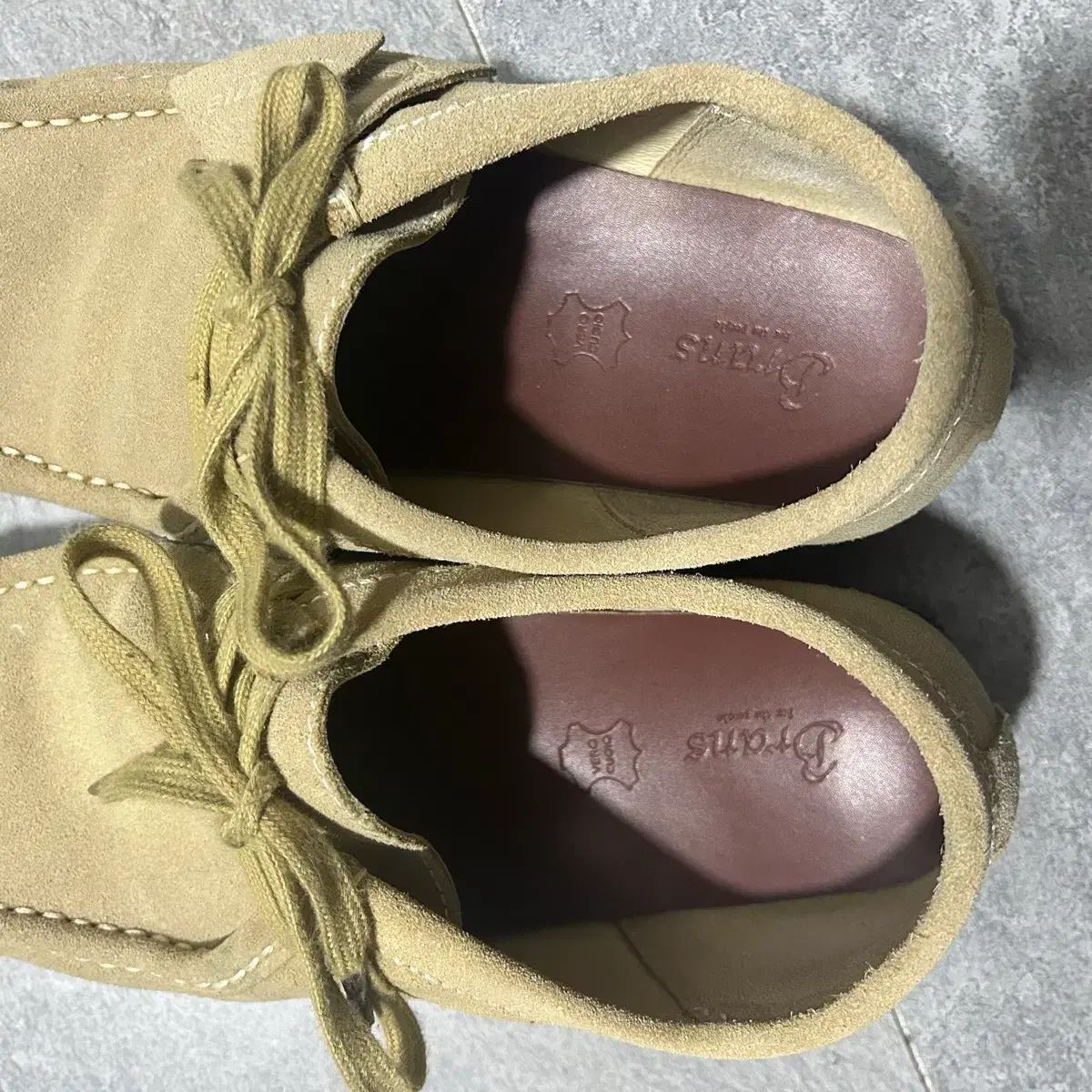  BRANS モカシンシューズ ウール ローファー ブーツ 革靴