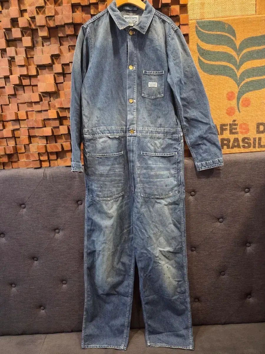 ネイバーフッド 16シーズン ウォッシュドデニム ジャンプスーツ