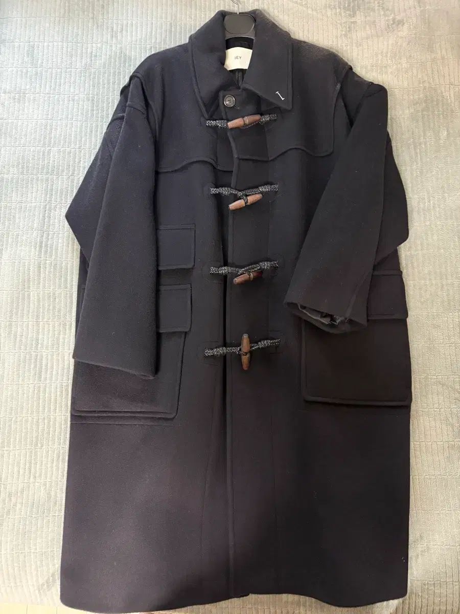 IEY | ダッフル コート ネイビー L