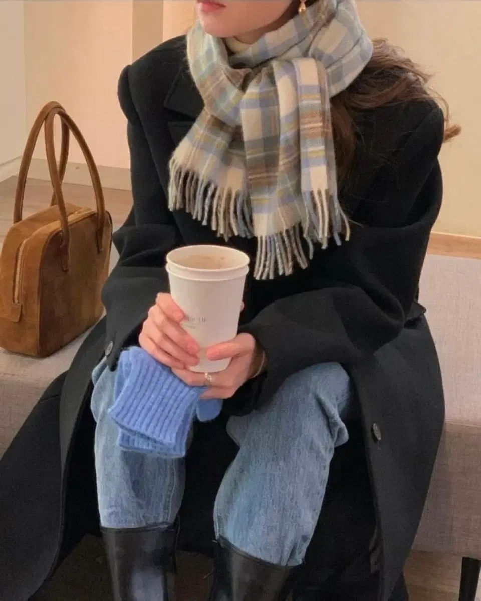 르로브 カシミア マフラー LEROBE joshua ellis