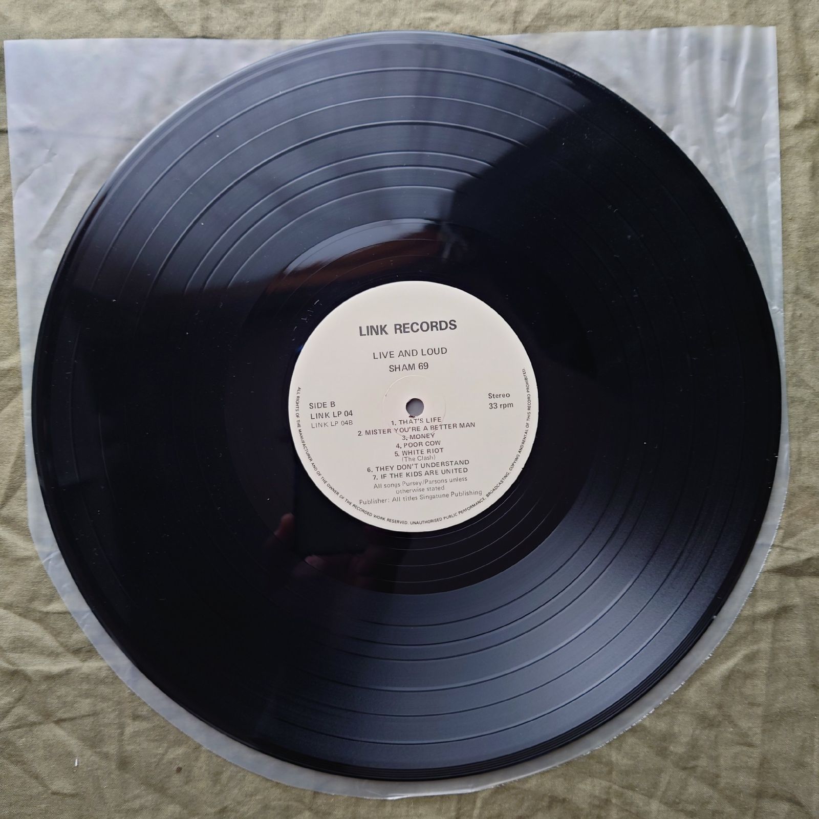 帯付きLP　Sham 69 　Herpham Boys 　エ 帯付きLP Sham 69 Herpham Boys エ 帯付きLP Sham 69 Herpham Boys エ