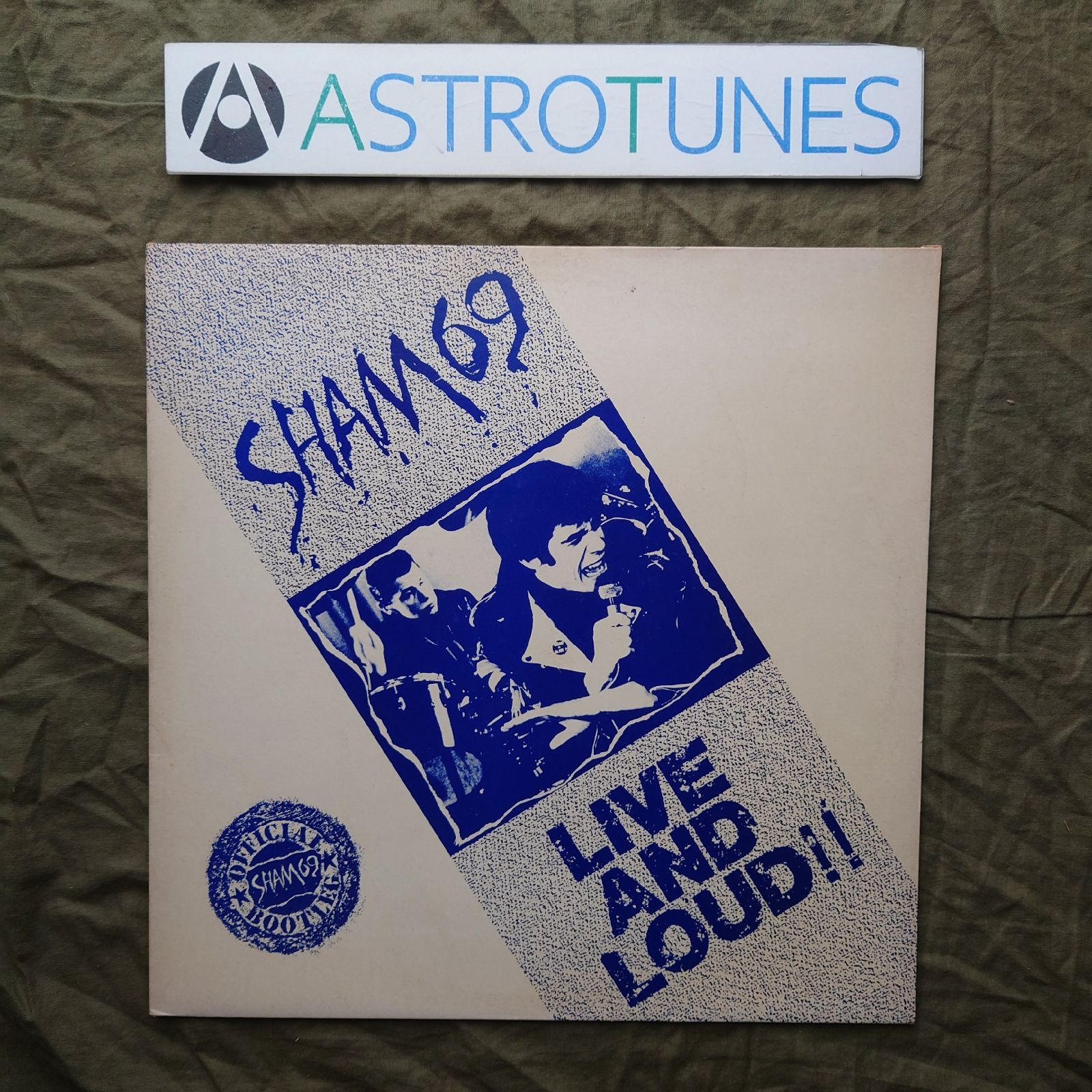 帯付きLP　Sham 69 　Herpham Boys 　エ 帯付きLP Sham 69 Herpham Boys エ 帯付きLP Sham 69 Herpham Boys エ