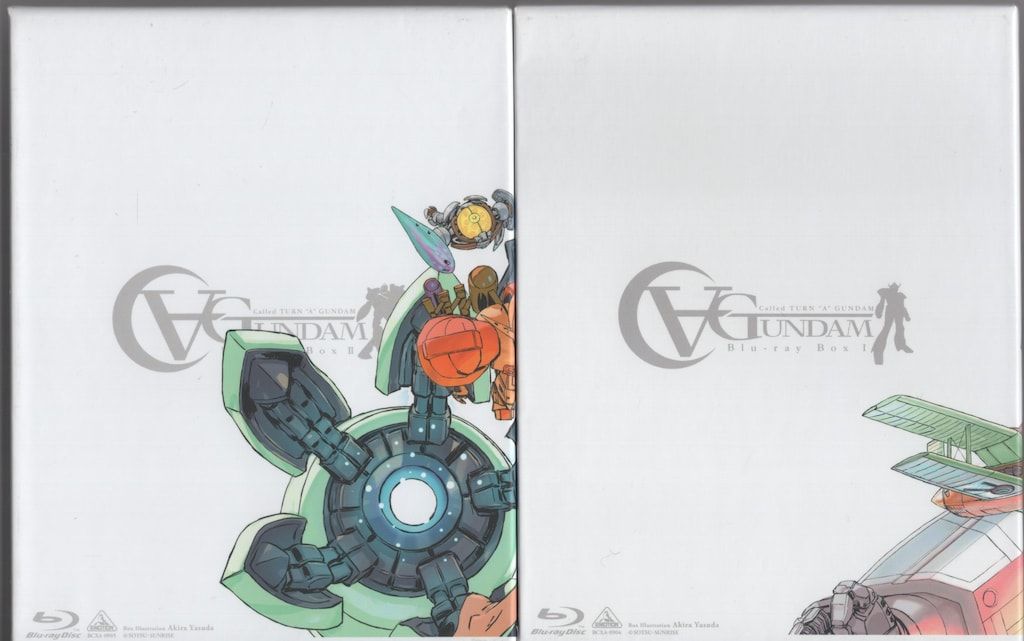 アニメBlu-ray ∀ガンダム Blu-rayBOX 全2BOX セット ※帯欠 - メルカリ
