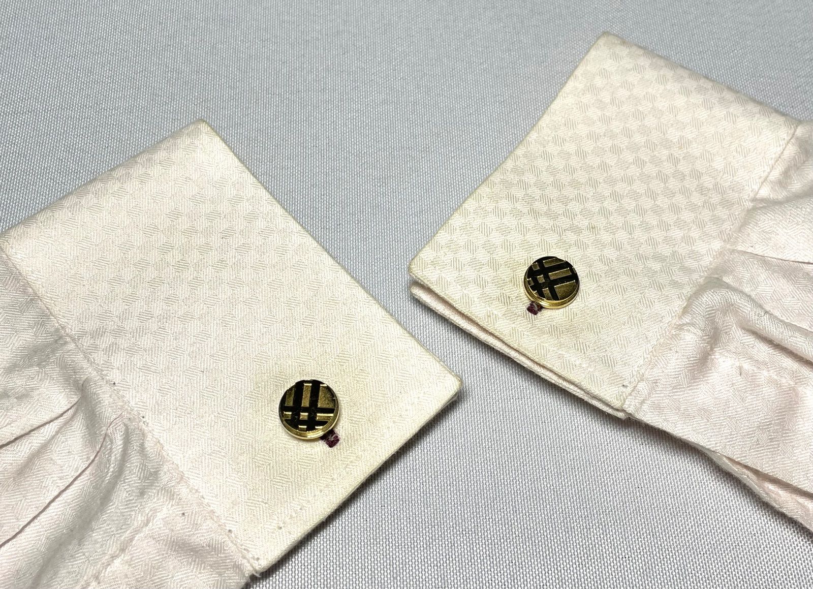 希少 近年モデル Burberry バーバリー チェックライン 艶消し&鏡面