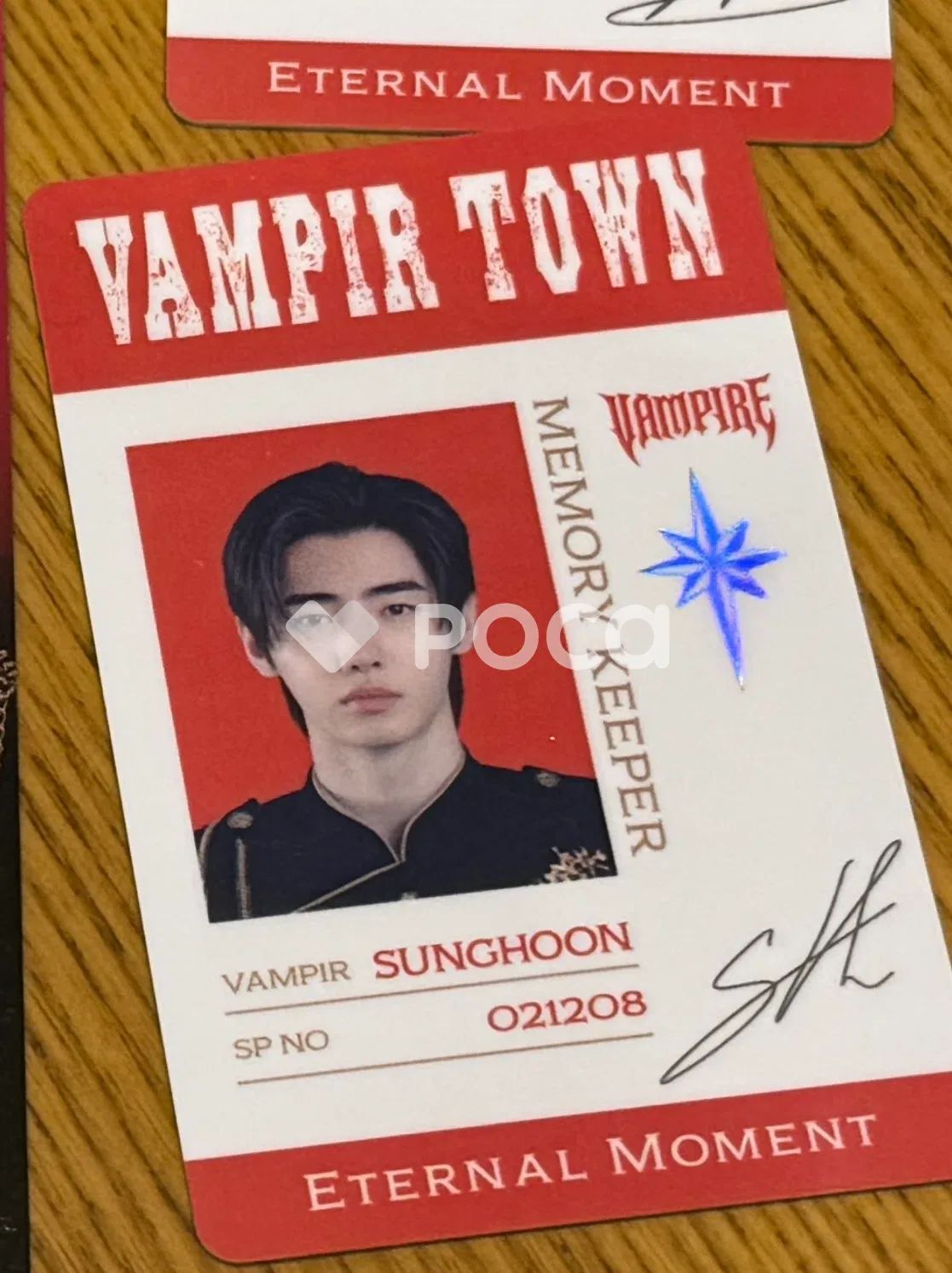 ENHYPEN ソンフン ENHYPEN WORLD COUPON CARD COLLECTION VAMPIRE