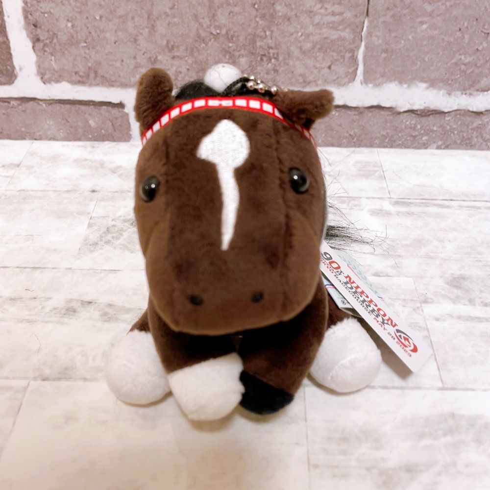 日本ダービートウカイテイオウ　ぬいぐるみ 日本ダービー トウカイテイオー 競馬ぬいぐるみ アイドルホース - メルカリ