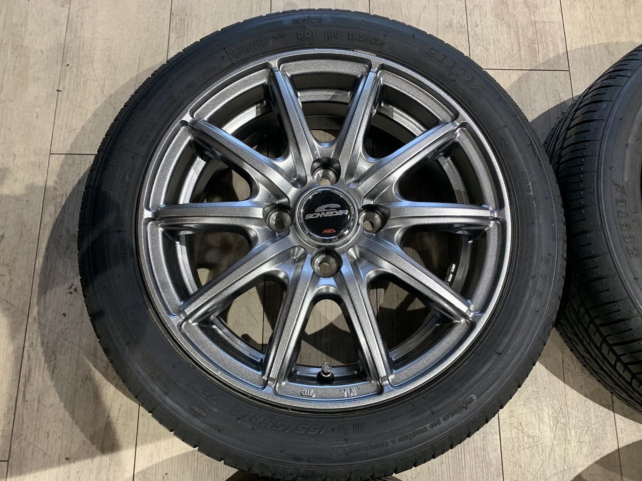 2512042 A-TECH SG-2 14インチ 5.5 J 38 PCD 100 4 H 67 mm ZEETEX ZT 1000 165|55 R 14 2025年 6 6.5