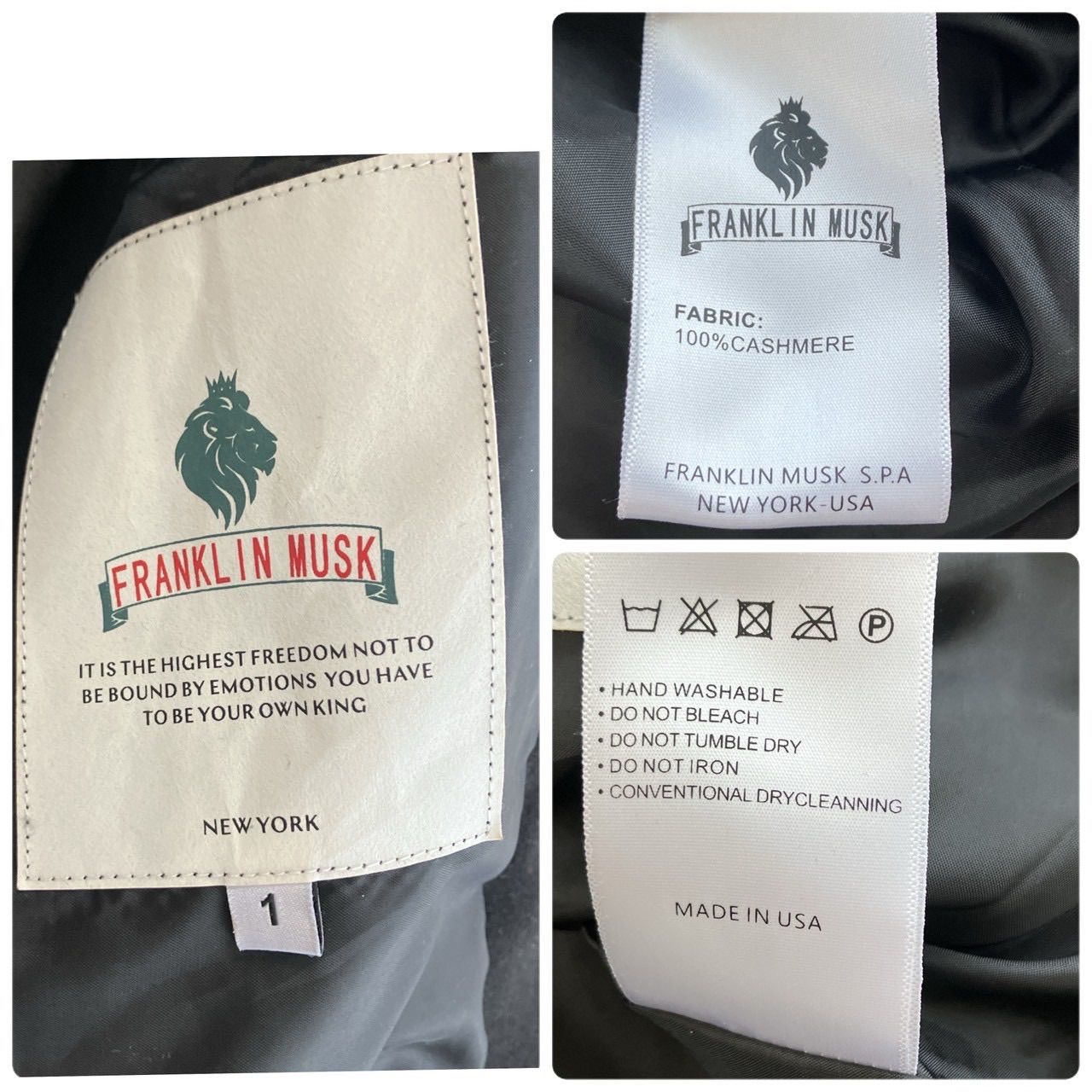 未使用！FRANKLIN MUSK USA ロードランナー スタジャン スタジアム