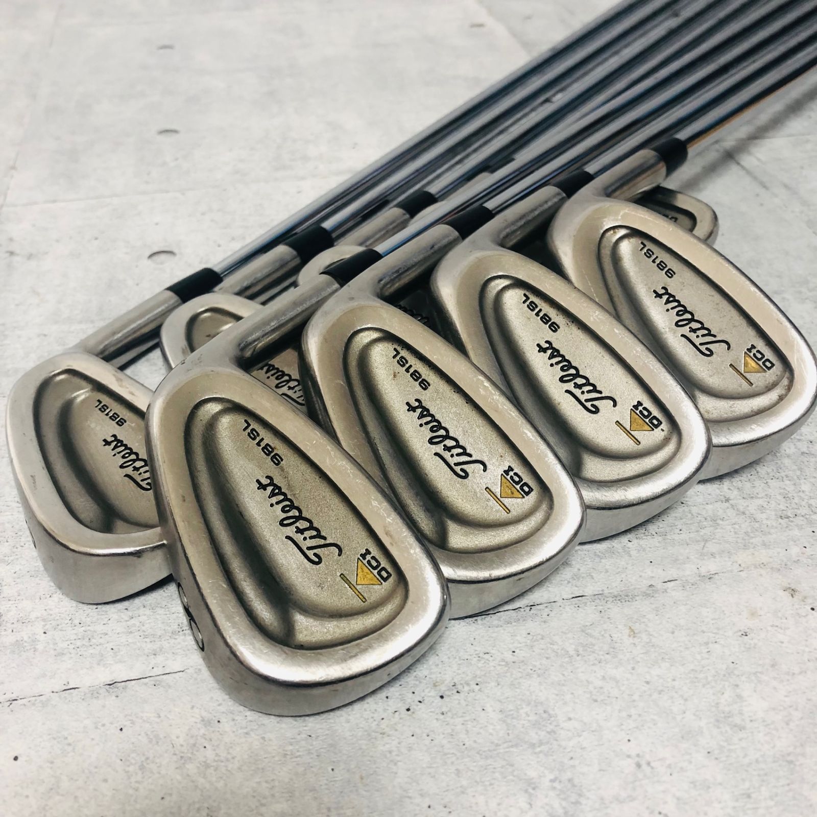 Titleist タイトリスト DCI 981 SL 9本 メンズ ゴルフ クラブ セット 初心者 入門 右利き ドライバー カートバッグ