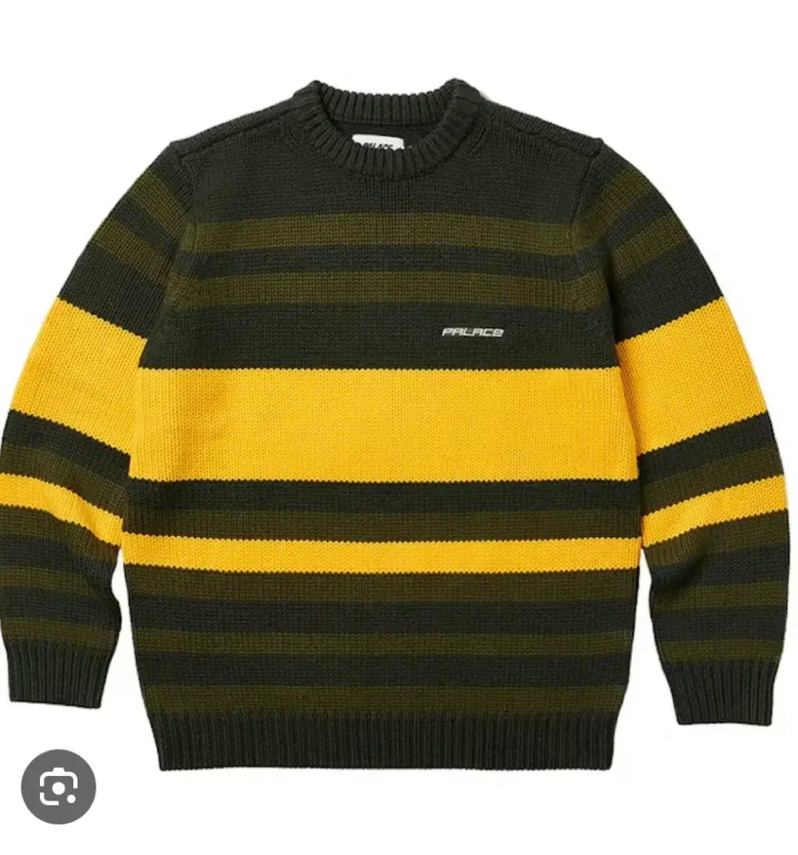 S パレス 23 SS ヘビーストライプ ニット グリーン