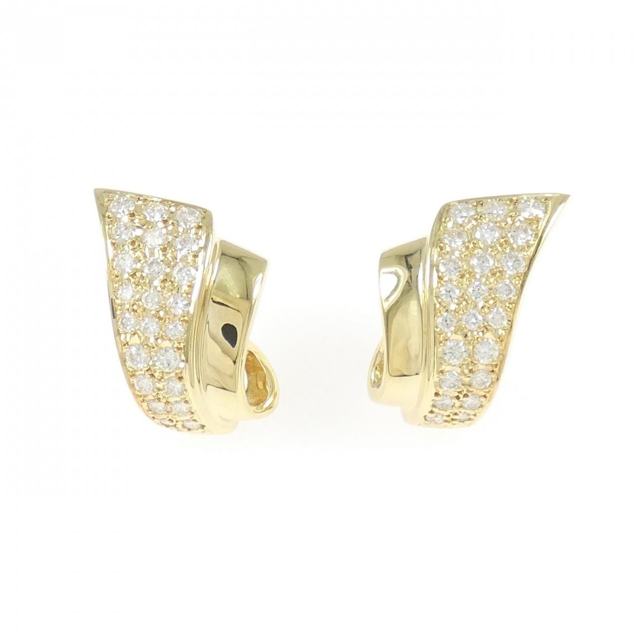 Katrina Soriano K18YGダイヤモンドピアス　　　中古品 Katrina Soriano様専用 K18YGダイヤモンドピアス 中古品