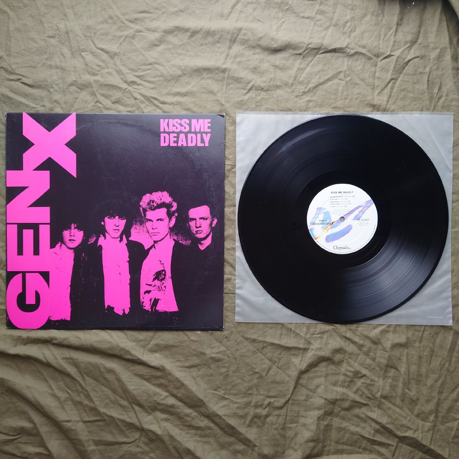 美盤 激レア 1981年 米国盤 ジェネレーションX Generation X LP