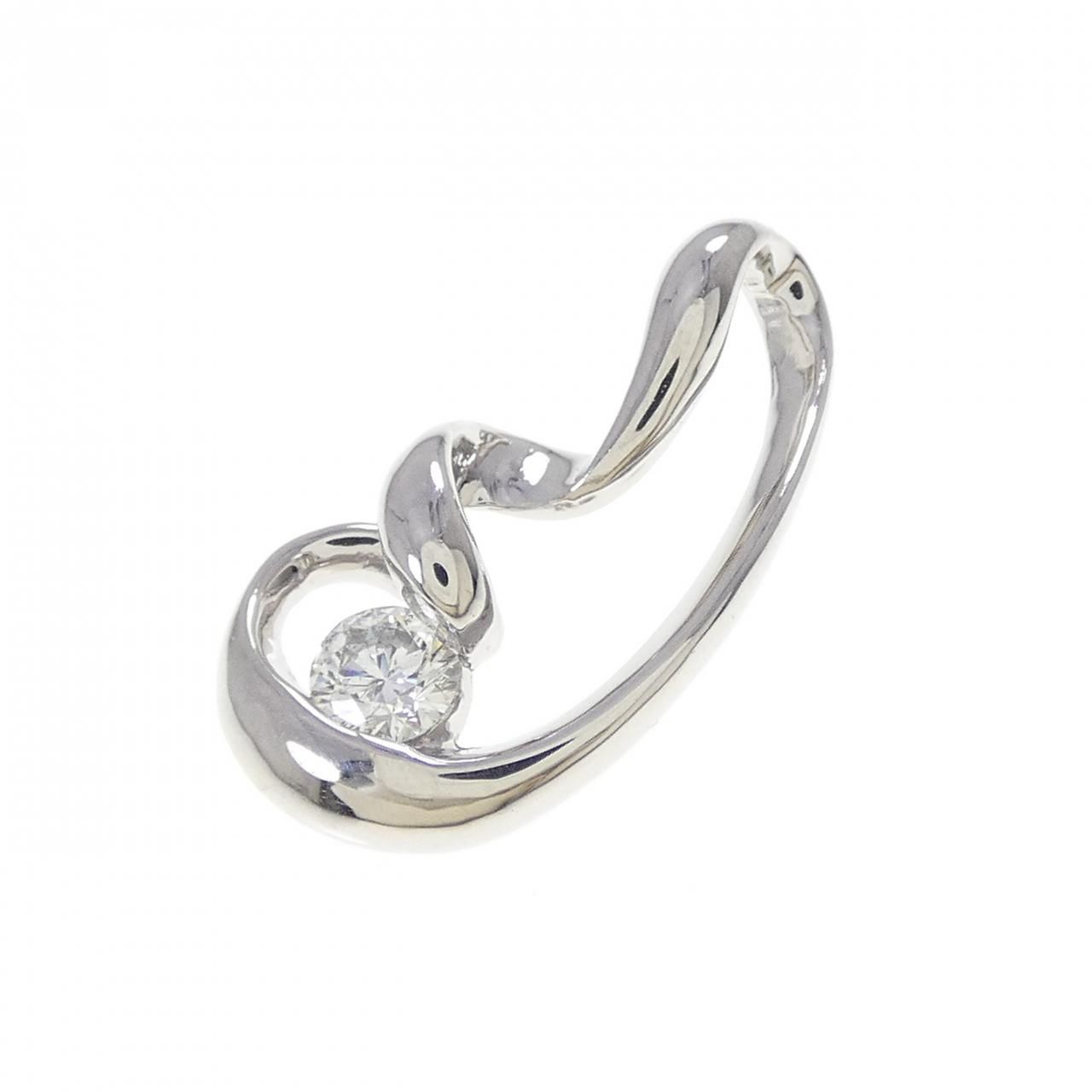 PT 900 ダイヤモンド ペンダント 0.20 CT