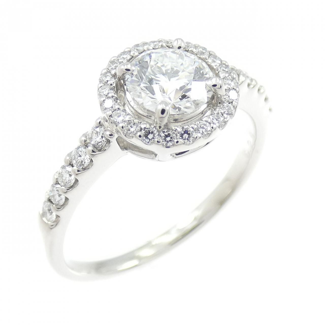 PT 900 ダイヤモンド リング 0.505 CT D VS 1 3 EXT H-C