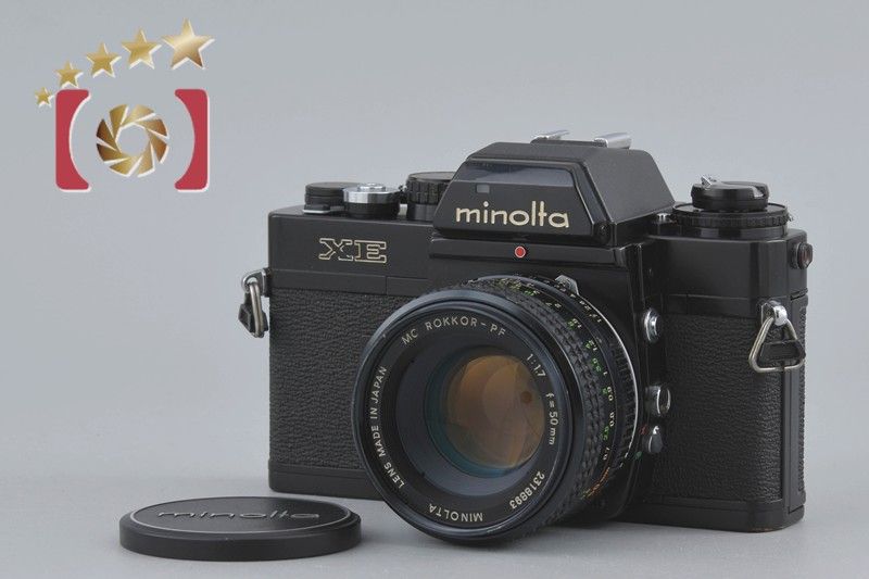 MINOLTA ミノルタ 【中古】MINOLTA ミノルタ XE ブラック + MD 50mm f