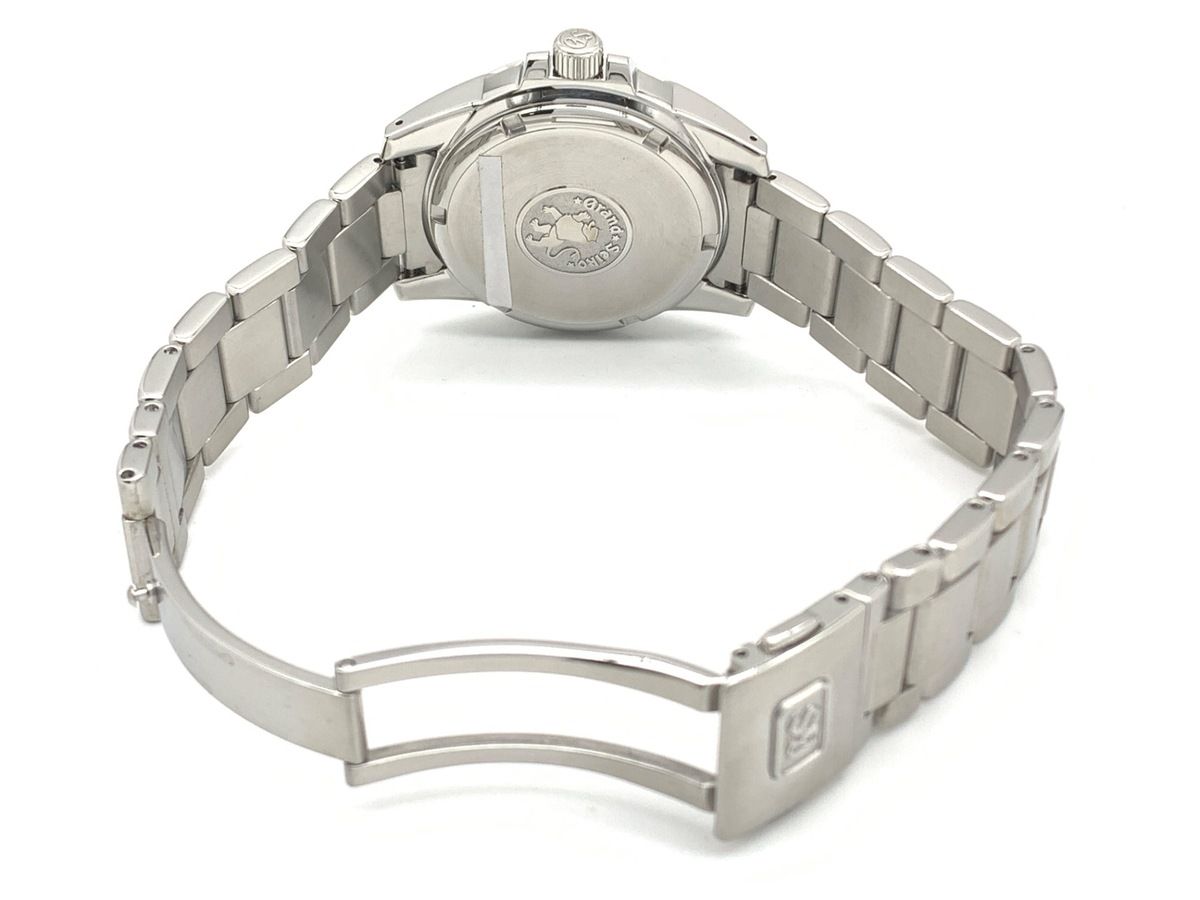 グランドセイコー スプリングドライブ シルバー SBGA 015|9 R 65-0 AG 0 ステンレススティール