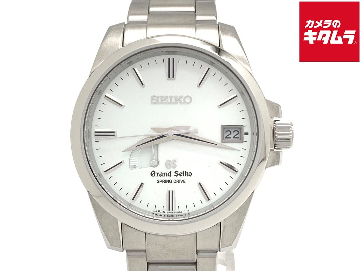 グランドセイコー スプリングドライブ シルバー SBGA 015|9 R 65-0 AG 0 ステンレススティール