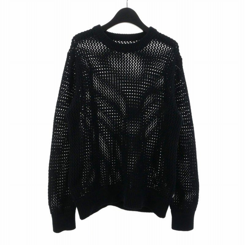 ステューシー STUSSY セーター ピグメント ダイ ルーズ メッシュ 