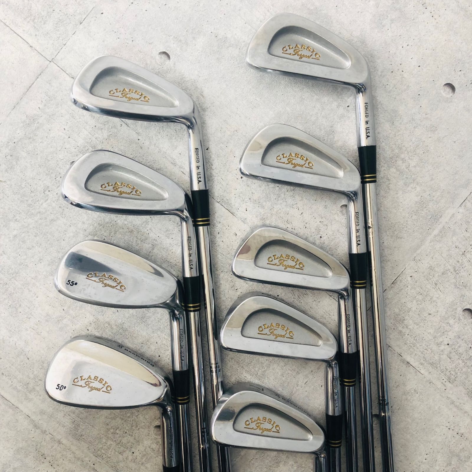 ブロウニング CLASSIC FORGED クラシック フォージド 9本 メンズ ゴルフ クラブ セット 初心者 入門 右利き