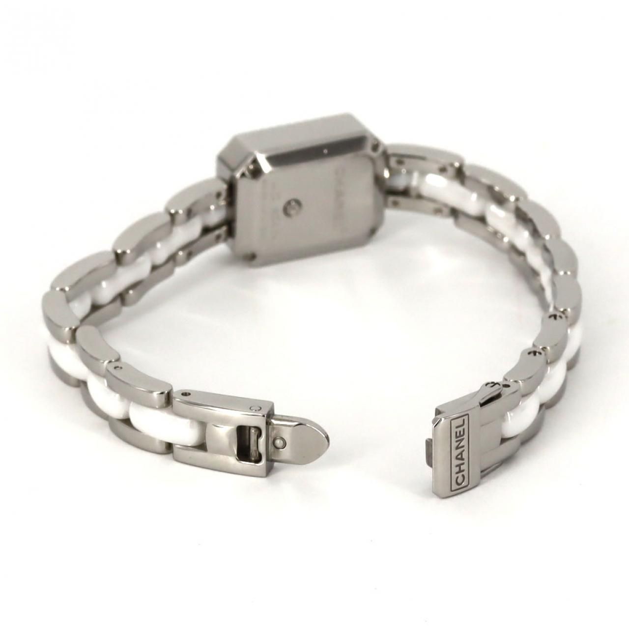 シャネル プルミエール SSxセラミック/D H2132 SS クォーツ - メルカリ