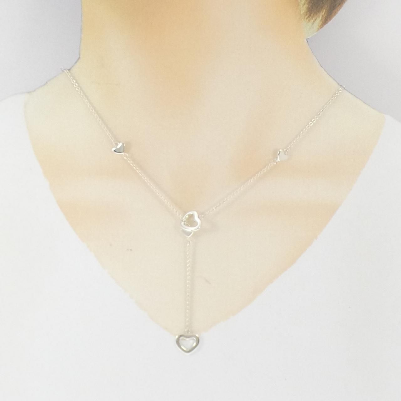 ★専用★【ティファニー】リンク　ハート　ラリアット　ペンダント　1374 ティファニー ハート リンク ラリアット ネックレス - メルカリ