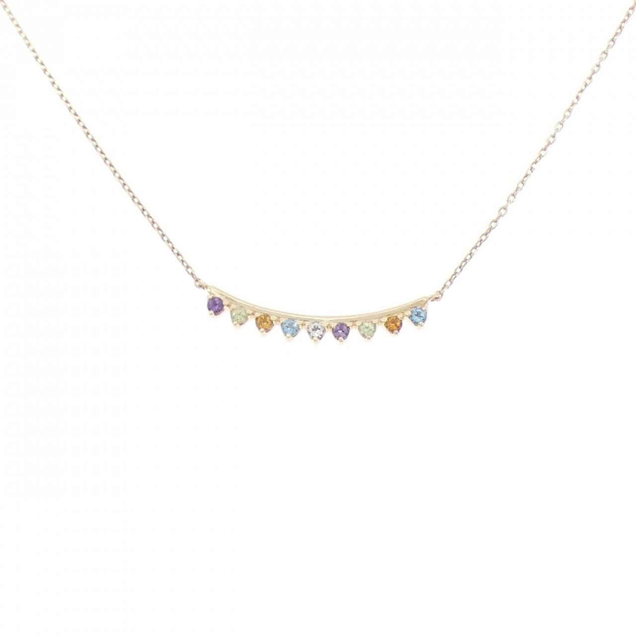 スタージュエリー カラーストーン ネックレス