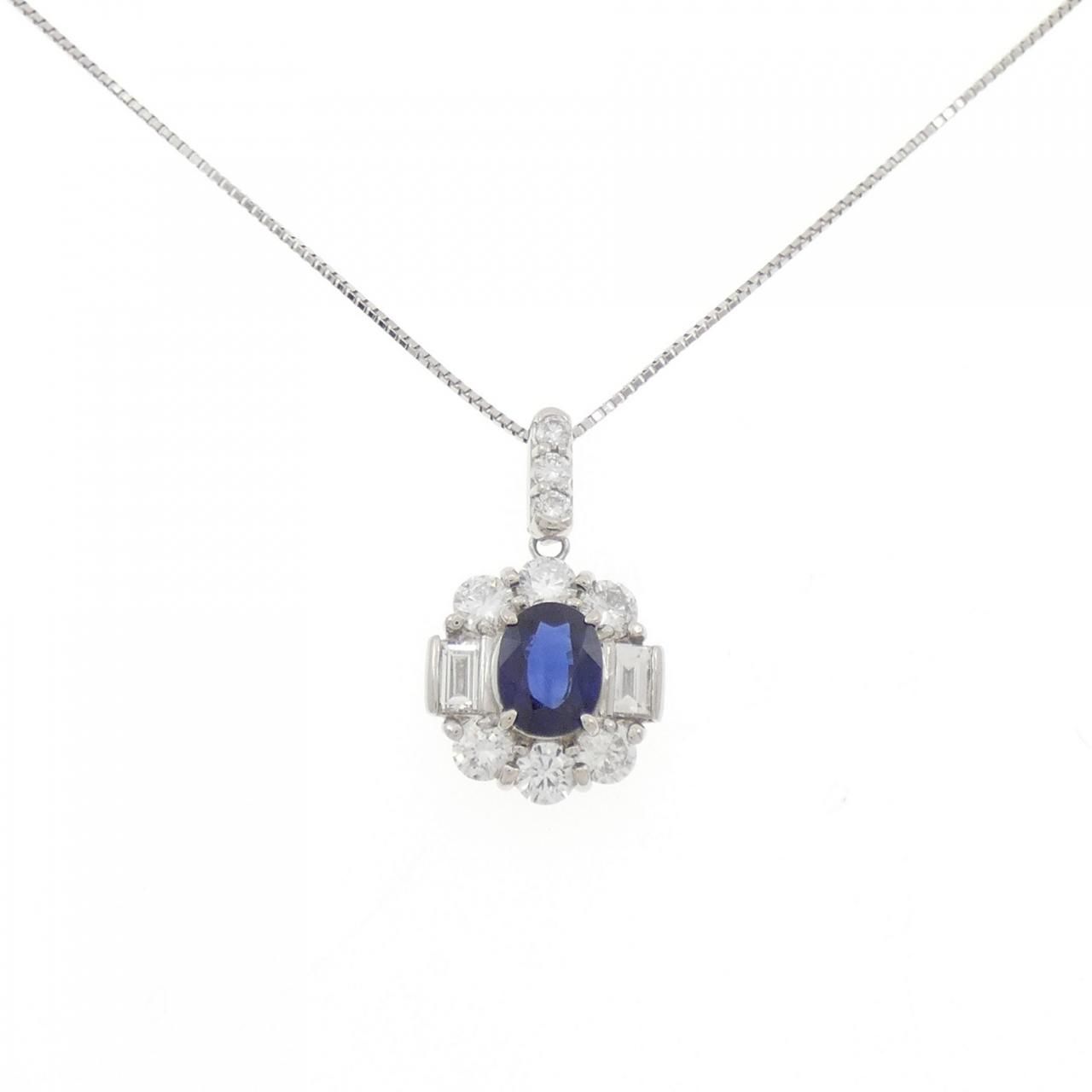 PT 900|PT 850 サファイヤ ネックレス 1.173 CT