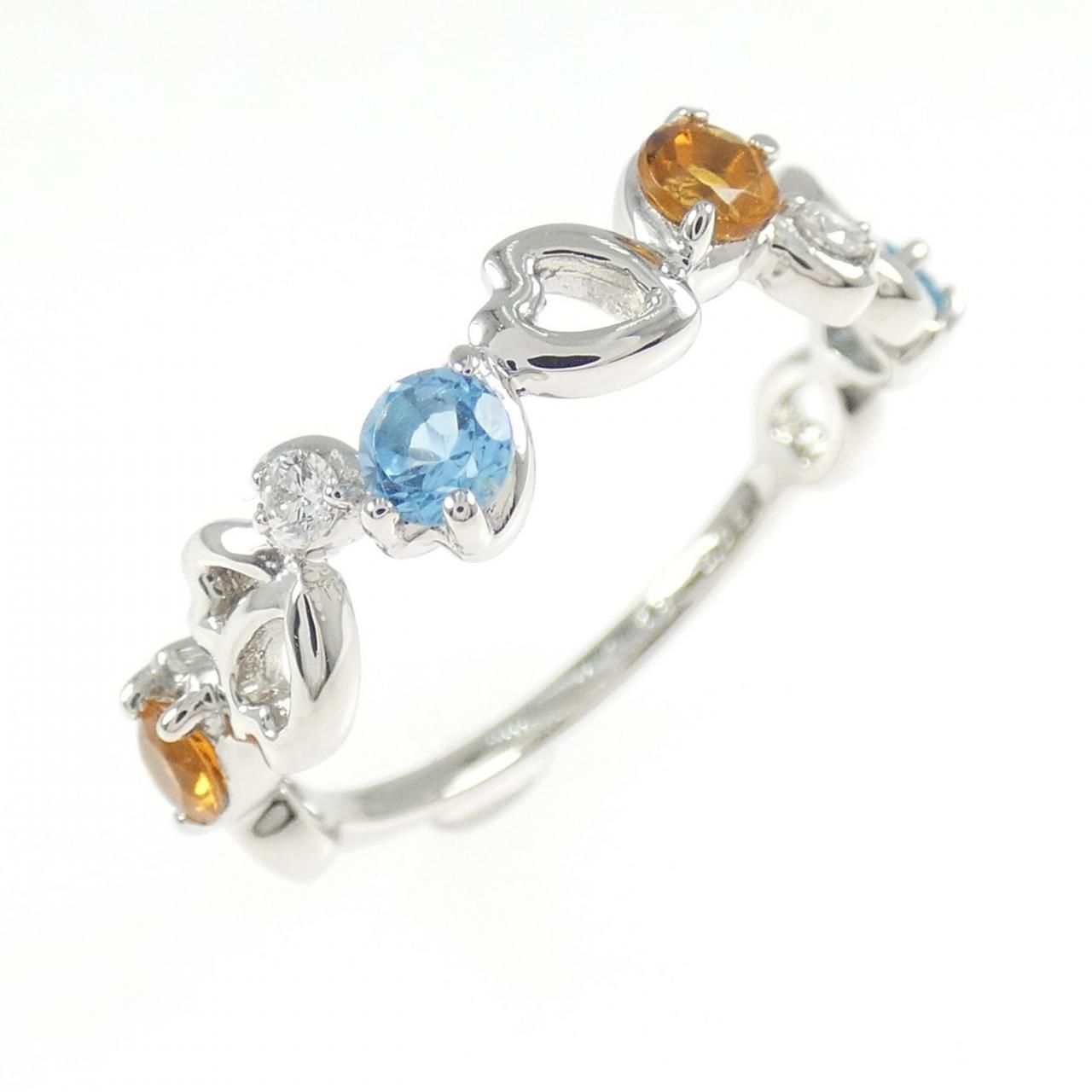 PT 950 カラーストーン リング