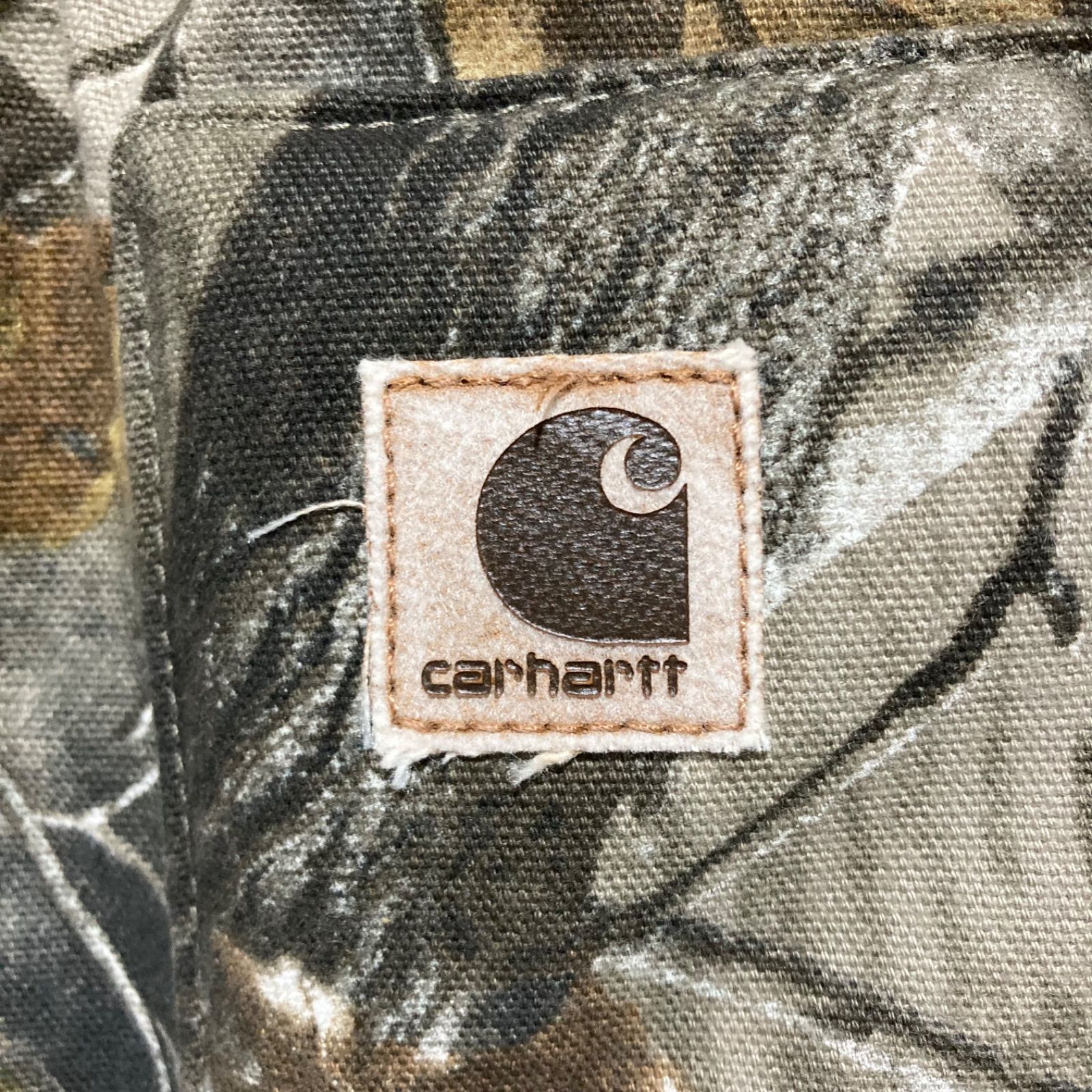 Carharttカーハート ダック ベスト リアルツリー 00's USA製
